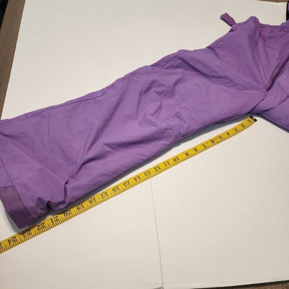 Columbia sz M 10 - 12 kids  Purple  Snow Bib Overalls   Winter Gear Ski - Picture 11 of 12